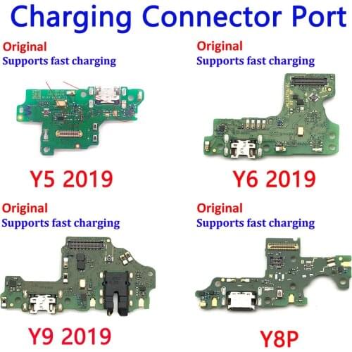 New Micro USB Charging Dock Connector Port Module For Huawei Y5 Prime 2018 Flex Cable Replacement Parts