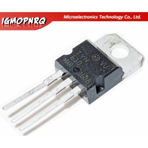 10pcs TYN610 10A 600V TO-220 line triac / thyristor original authentic