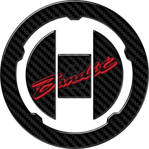 3D Carbon-look Motorcycle Fuel Gas Cap Protector Decals Case for Suzuki Bandit 1250S 2007 2008 2009