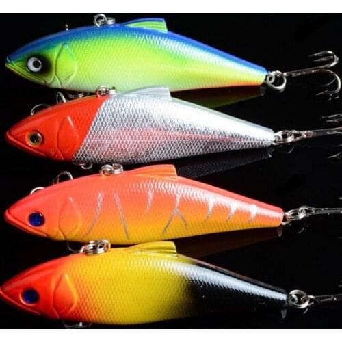 4Pcs VIB Lure 8.5cm 11.2g Fishing Wobbler Crankbait Artificial Japan Hard Bait Swimbait