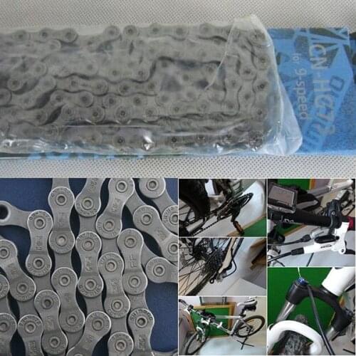 HG73 9 Speed 116 Links Bicycle Chain Mountain Bike for SHIMANO Deore LX 105 SAL99