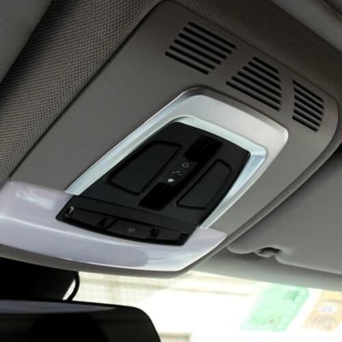 ABS Chrome Sunroof Light Control Panel Switch Cover Frame Trim for BMW 1 2 3 4 Series F30 F31 F34 X5 F15 X6 F16 X2 F47 2018