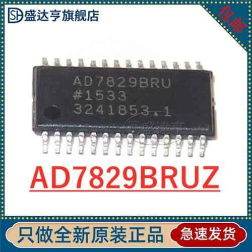 AD7829BRUZ AD7829BRU TSSOP-28 Integrated circuit- ADC New Original In Stock