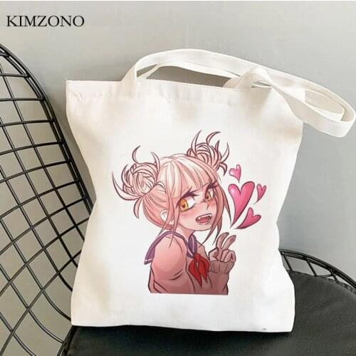 Ahegao shopping bag bolsas de tela shopper handbag bolsa eco recycle bag bag tote boodschappentas sac toile