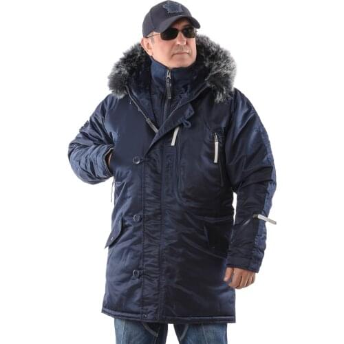 Apolloget Men's Parkas With Fur