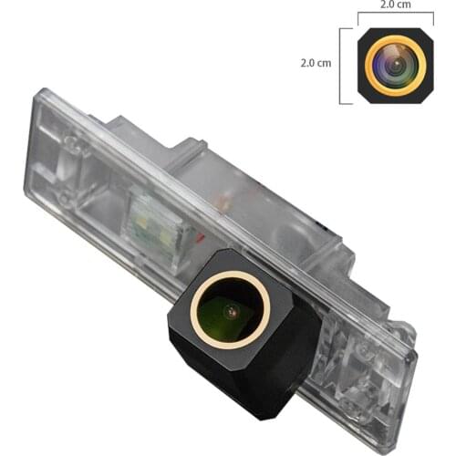 HD Golden Rear View Camera for BMW R55 R57 R60 Mini Cooper Clubman/ Convertible/ Countryman/ Couper/1 Series E81 e87 F20 135i