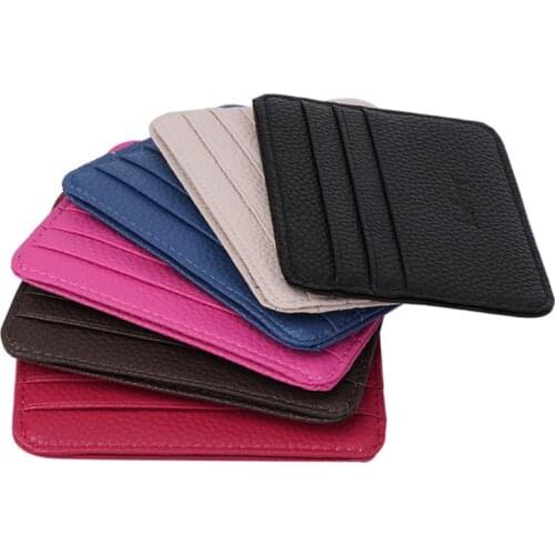 1PC Mens Business Pocket Slim Thin ID Credit Card Money Holder Wallet