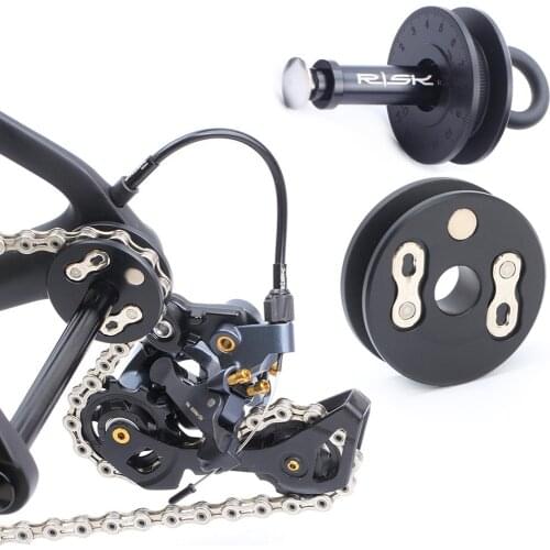 Dummy Hub Bicycle Bike Chain Keeper Holder Sleeping Hub Chain Washing Cleaning Tool Wheel MTB Mountain Rode Bike Bicycle Parts