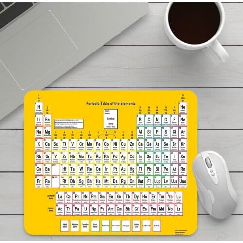 Custom Mouse Pad Gamer Stitch Gaming Desk Mat Periodic Table of Elements Mousepad Company Varmilo Pc Gamer Full Barato Deskpad