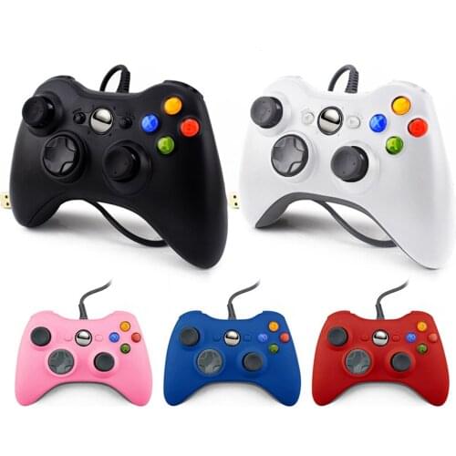 USB Wired Gamepad Joystick For Xbox 360 Controller For Windows 7810 Microsoft PC Controller Support For Steam Game