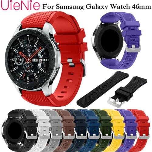 Silicone Strap for Samsung Gear S3 Smart Watch Band for Samsung Galaxy 46mm Frontier/Classic Wristband Replacement Accessories