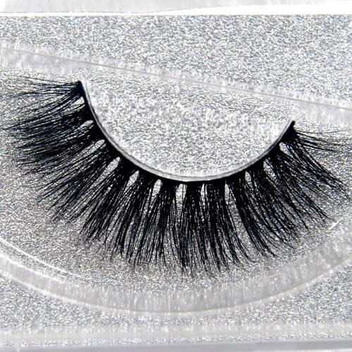 Eyelashes Makeup 3D Mink Eyelashes 100% cruelty-free mink fur Dramatic False Eyelashes Medium Volume Natural Long EYE lashes A06