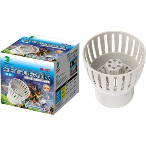 Fish pond water surface suction koi pond filter pond surface fish collection collect fallen leaves to prevent clogging the drain