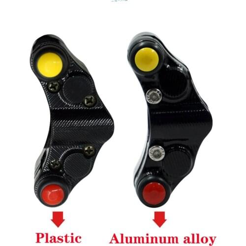 Motorcycle Parts 7/8" Universal 7-Button Handlebar Mount Headlight Turn Signal Fog Lights Horn ON/OFF Start Kill Switch