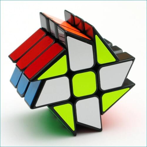 YJ Speed 3X3X3 Fisher Cube Magic Cubes Speed Puzzle Learning Educational Toys For Children Kids cubo magico
