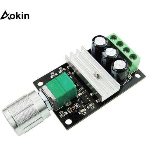 6V-28V 3A DC Motor Speed Controller PWM Variable Speed Regulator Governor Switch 1203B With Speed Control Knob