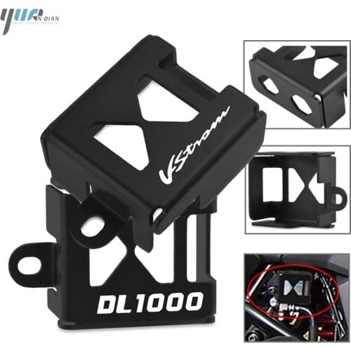 Motorcycle Accessories Rear Brake Reservoir Cup Cap Oil Tank Cover Protector For Suzuki DL1000 V-Strom1000 2014-2019 2018 2017