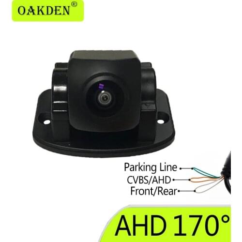 170 Degree AHD Fisheye Lens Car Rear View Camera Side front Reversing Backup Night Vision Universal Bracket Car Accessories