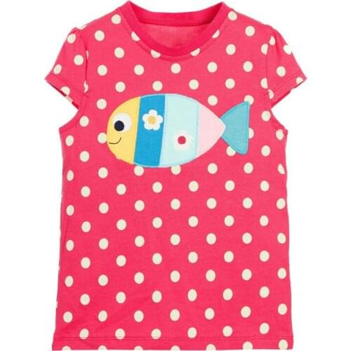 Bambino New Year 2021Tshirt for Girls Cartoon Summer Children Tops 2-7Years Little Kids Clothing Baby Costume Pure Cotton Shirt