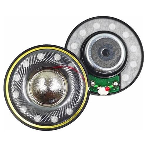 40mm speaker unit 40mm driver composite titanium film 2pcs