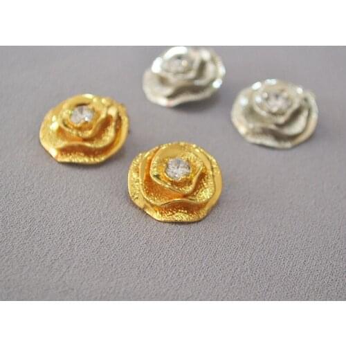 Design American and American niche Aerial Anthemata Zirconium Blende Earpin Earwings