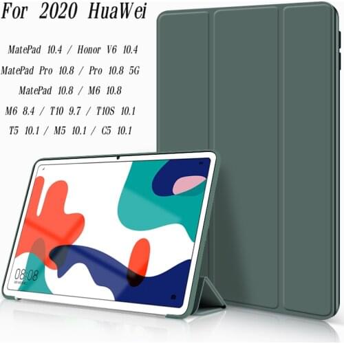 For HuaWei MatePad 10.4 Case Pro 10.8 5G Case for Honor Pad V6 10.4 Case Capa M6 8.4 10.8 M5 C5 T5 T10S 10.1 T10 9.7 case Funda