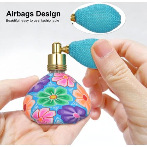 Art Vintage Style Spray Bottle Refillable Perfume Atomizer Empty Bottle 13ml Random Color Cosmetic Container Makeup Accessories