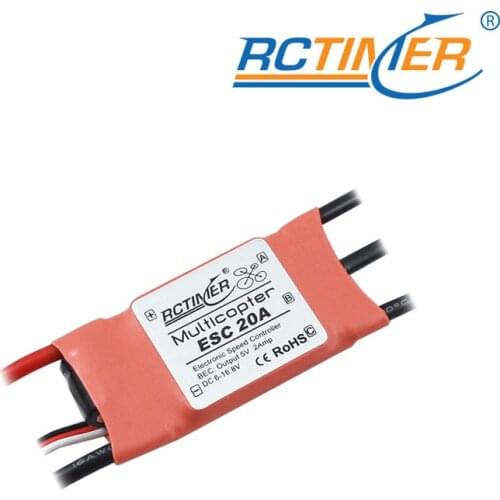 Rctimer SimonK Multicopter Speed Controller ESC 20A