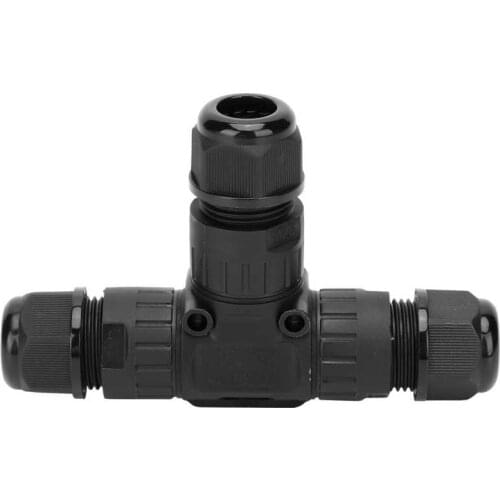 M20T-3P Waterproof Connector for Outdoor Electronic Cable Connecting 3Pin IP68 5-9MM