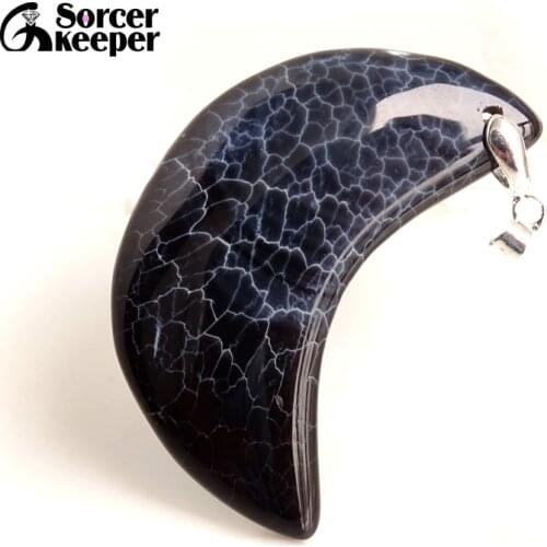 Fashion Women Man Necklace Pendant Big Natural Botswana Agates Stone Pendant Slide Healing Crystals for Jewelry Making BE530