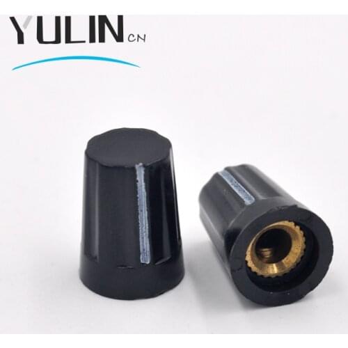 10pcs/lot Potentiometer Knob Kit for Hole 4mm Diameter Rotary Switch Knobs Caps Kit
