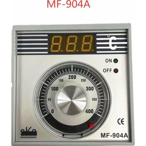 New Original temperature controller Authentic knob Digital MF-904A type K 0-400 380v 200v 12v 110v