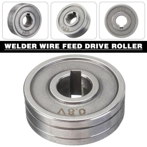 Durable 0.6*0.8 MIG Roller Steel Precision Welder Wire Feed Drive Roller Roll Parts Kunrled-Groove .030"-.035" 30mm OD Mayitr