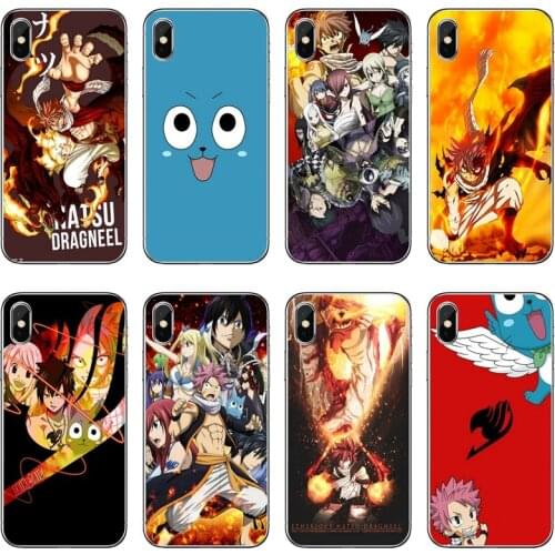 Silicone Phone Case For Huawei Honor 20 10i 9X 10 Lite 8S 8C 8X 7C 7X 7A 6C Pro 6 6A 6X 5A 5C Manga Fairy Tail Soft Cover