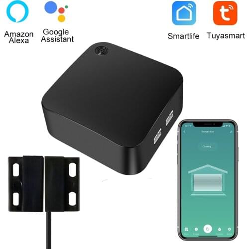 Tuya Smart WiFi Garage Door Opener Wireless Remote Controller Switch Sensor Smart Life APP Compatible With Alexa Google Home