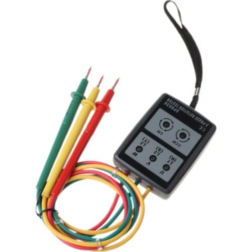 Smart Digital Phase Rotation with LED Indicator Tester Meters SP8030 New