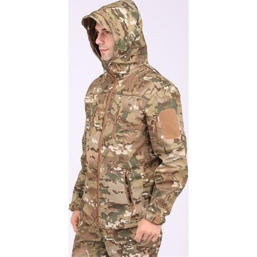 Military Uniform Men Jacket Camouflage Print Special Edition Outdoor Live Action CS Cosplay Army Military Tactical Suit Outfit