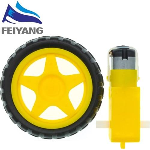 10pcs TT Motor Smart Car Robot Gear Motor/Robot Car Wheels DAIDIAN