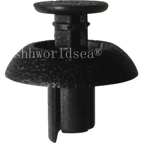 Free Shipping 100PCS Push-Type Retainer Auto Plastic Clip Fasteners Fastened For Car Automotive Plastic Clips Fastener Push Clip