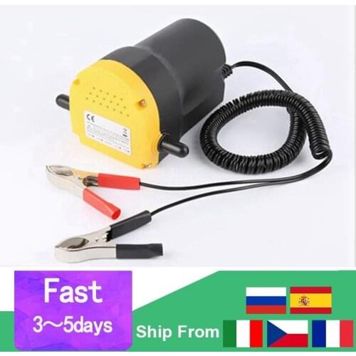 12V 60W Oil/Crude Oil Fluid Pump Extractor Scavenge Transfer Pump Suction Transfer Pump And Tubes for Auto Car Boat Mot