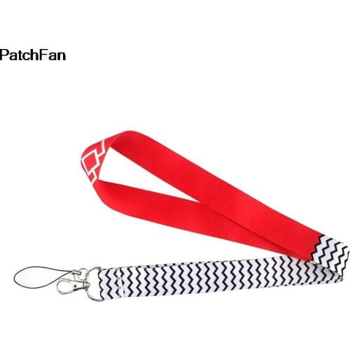 A2436 Patchfan Newest Twin Peaks movie Lanyard for Key Phones USB Flash Drives Keys Keychains ID Name Tag Badge Holders Webbing