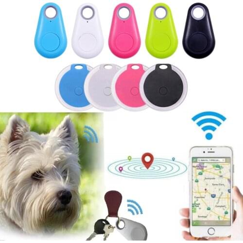 Bluetooth Tracker Key Finder Smart Anti Lost Pet GPS Tracker Mini Waterproof Keyfinder for Pets Dog Cat
