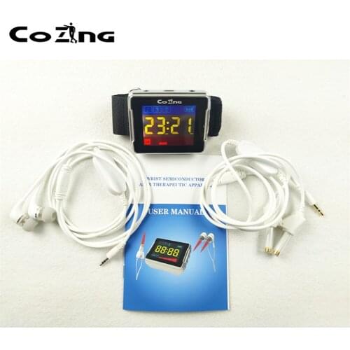 Hyperglycemia Diabetes Laser Therapy watch sinusitis Therapeutic apparatus 650nm laser therapy Wrist Diode LLLT