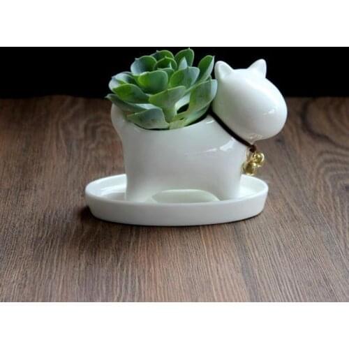 Little Animals Ceramic Flowerpot Planter Cute Succulent Plant Flower Pot Home Garden Decoration 85DA