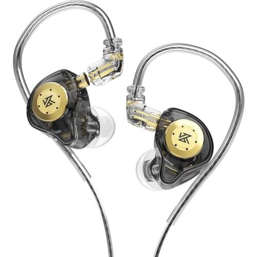 KZ EDX Pro Earphones HIFI Bass Earbuds In Ear Monitor Headphones Sport Noise Cancelling Headset