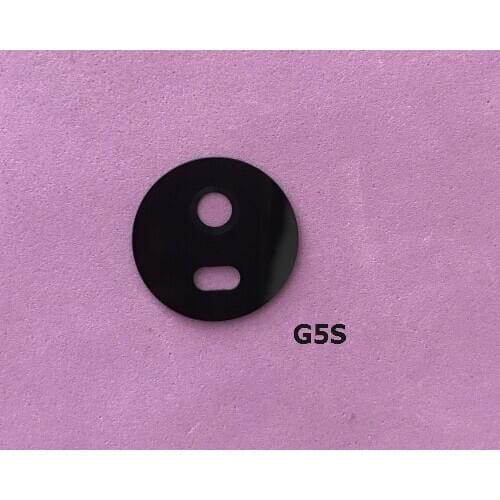 50pcs New Rear Back Camera Glass Lens Cover Replacement Parts with Sticker Glue For Motorola Moto G5S 5.2 inch