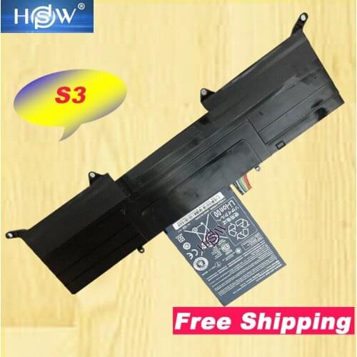 HSW New Battery AP11D4F AP11D3F for ACER Aspire S3 S3-951 S3-951-2464G24iss S3-951-6464 S3-951-6646 MS2346 Laptop Battery