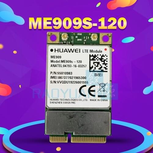 Original For Huawei Mini-PCIe ME909s-120 LTE Cat4 Module FDD/DC-HSPA+/UMTS/EDGE 3G/4G