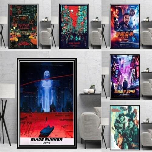 Movie Blade Runner 2049 Posters and Prints Film Canvas Painting Wall Art Picture Cuadros for Living Room Decor quadro