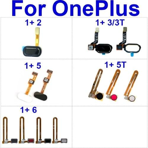 Home Button Fingerprint Sensor Flex Cable For Oneplus 3 3t 1+3 1+3t Menu Touch Return Key Flex Ribbon Repair Parts